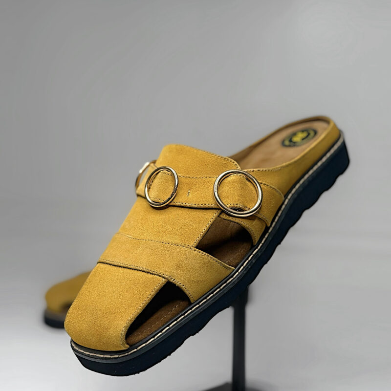 'KWESILI' Mule (Mustard Yellow)